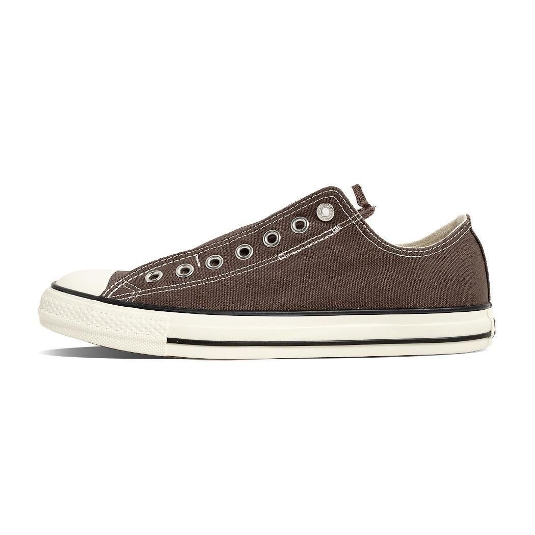 CONVERSE ALL STAR SLIP N OX DARK BROWN ����С��� �����륹���� ����å� ���ˡ����� ( �֥饦�� �㿧 ����åݥ� ��� 31317160 )