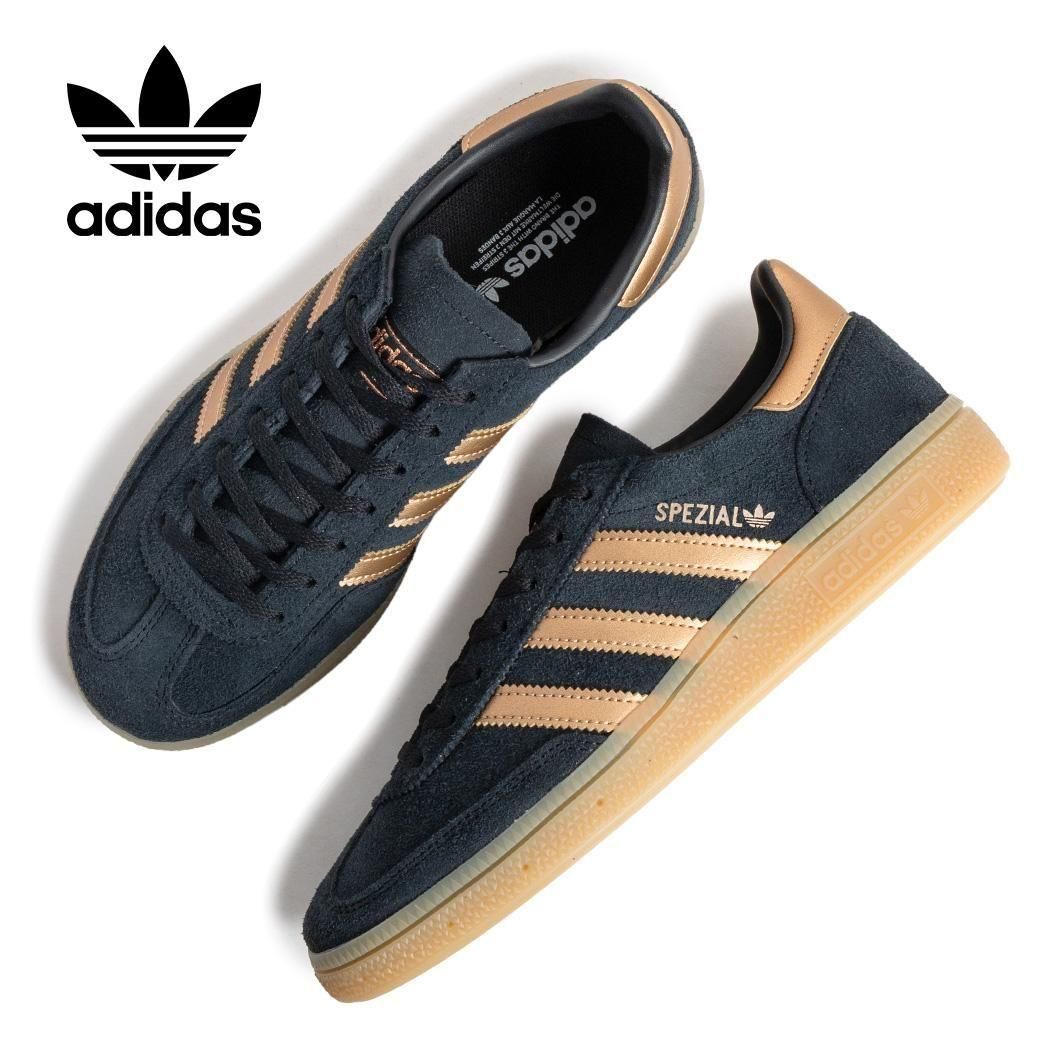 adidas HANDBALL SPEZIAL W CORE BLACK/GUM ���ǥ����� ���ꥸ�ʥ륹 �ϥ�ɥܡ��� ���ڥĥ����� ���ˡ����� ( �֥�å� �� ���ॽ���� KI3298 )