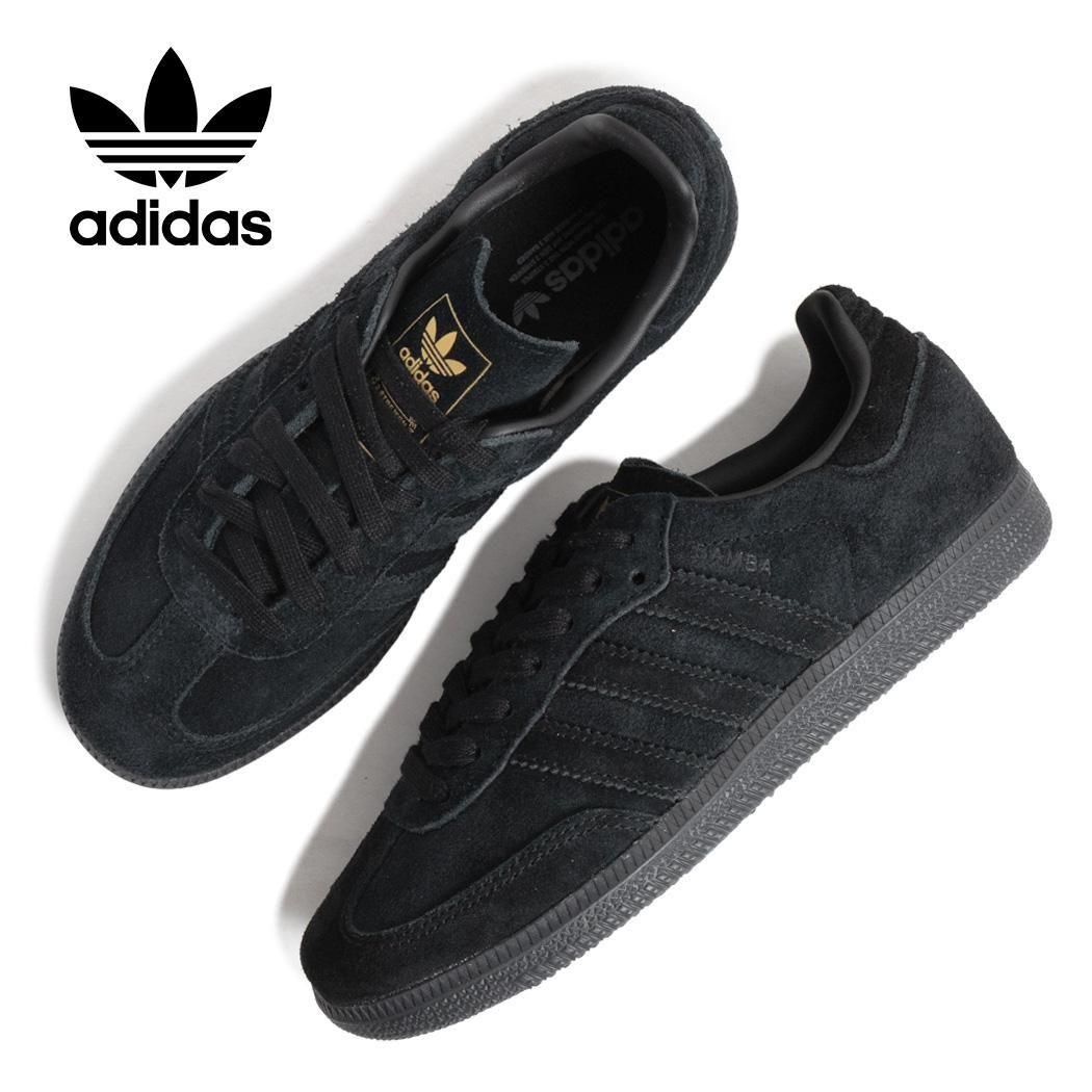 adidas SAMBA OG BLACK/GREY HEATHER/GOLD METALLIC ���ǥ����� ����� ���ˡ����� ( �֥�å� �� ��ǥ����� �쥶�����ˡ����� JR0887 )