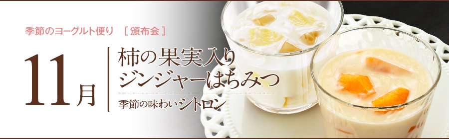 11月頒布会